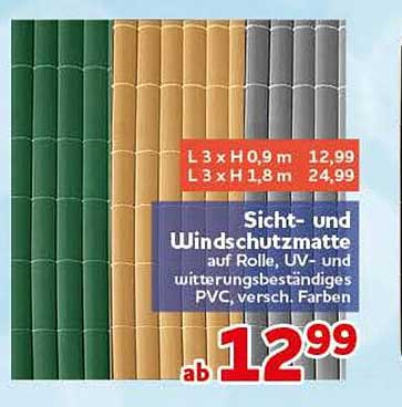 Sicht- und Windschutzmatte