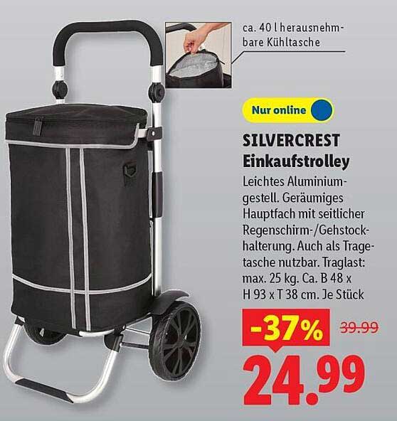 SILVERCREST Einkaufstrolley