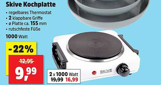 Skive Kochplatte