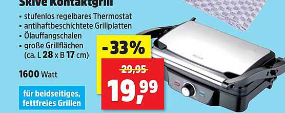 Skive Kontaktgrill