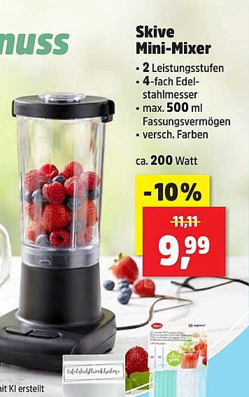 Skive Mini-Mixer