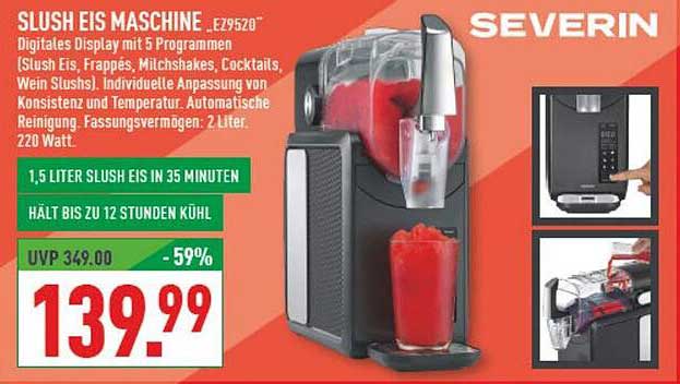 SLUSH EIS MASCHINE „EZ9520“