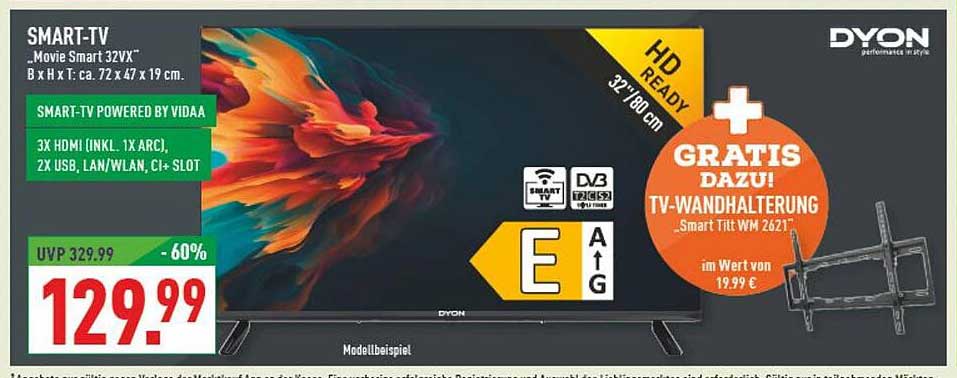 SMART-TV „Movie Smart 32VX“