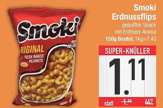 Smoki Erdnussflips