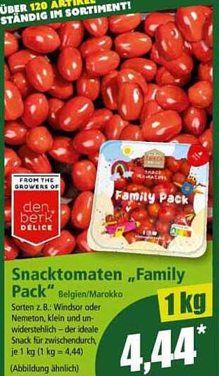 Snacktomaten „Family Pack“