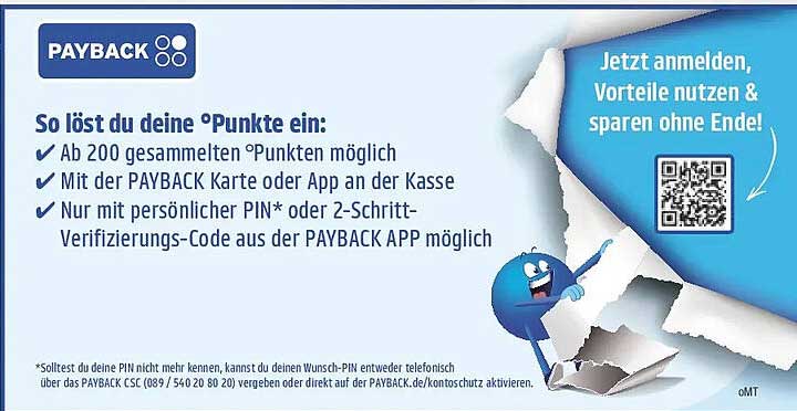 So löst du deine °Punkte ein: