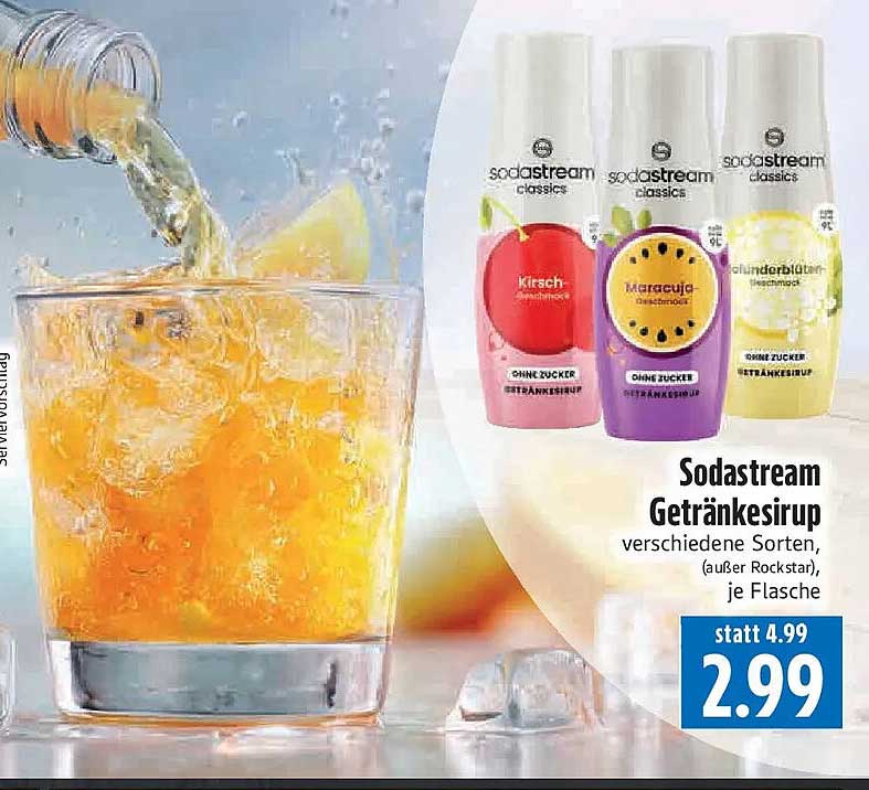 Sodastream Getränkesirup
