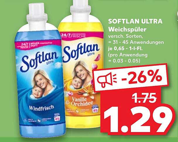 SOFTLAN ULTRA Weichspüler
