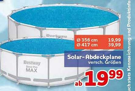 Solar-Abdeckplane versch. Größen