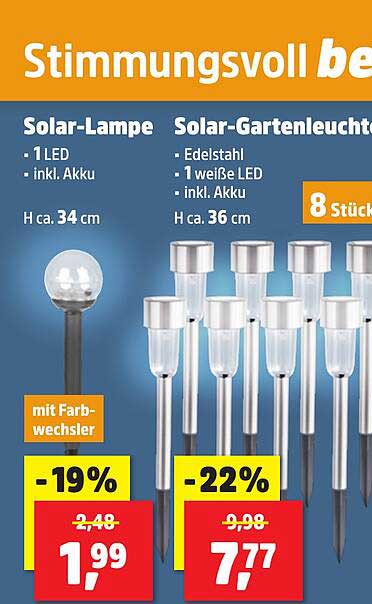 Solar-Lampe