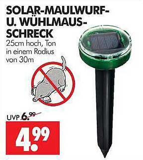 SOLAR-MAULWURF-U. WÜHLMAUS-SCHRECK