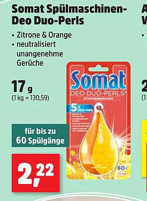 Somat Spülmaschinen-Deo Duo-Perls