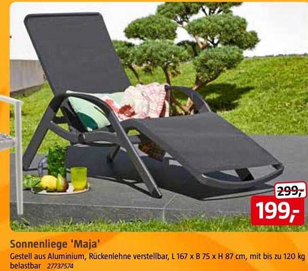 Sonnenliege 'Maja'