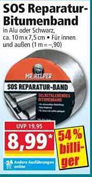 SOS Reparatur-Bitumenband