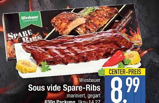 Sous vide Spare-Ribs