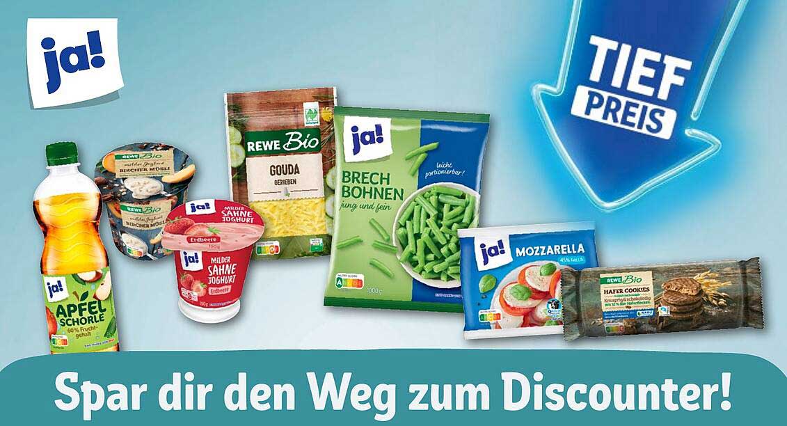Spar dir den Weg zum Discounter!