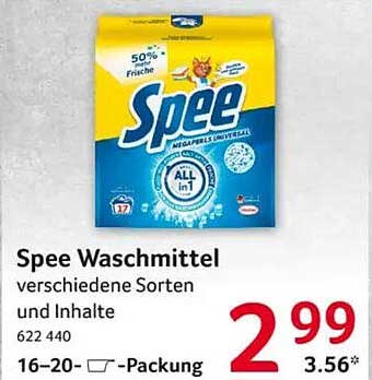 Spee Waschmittel