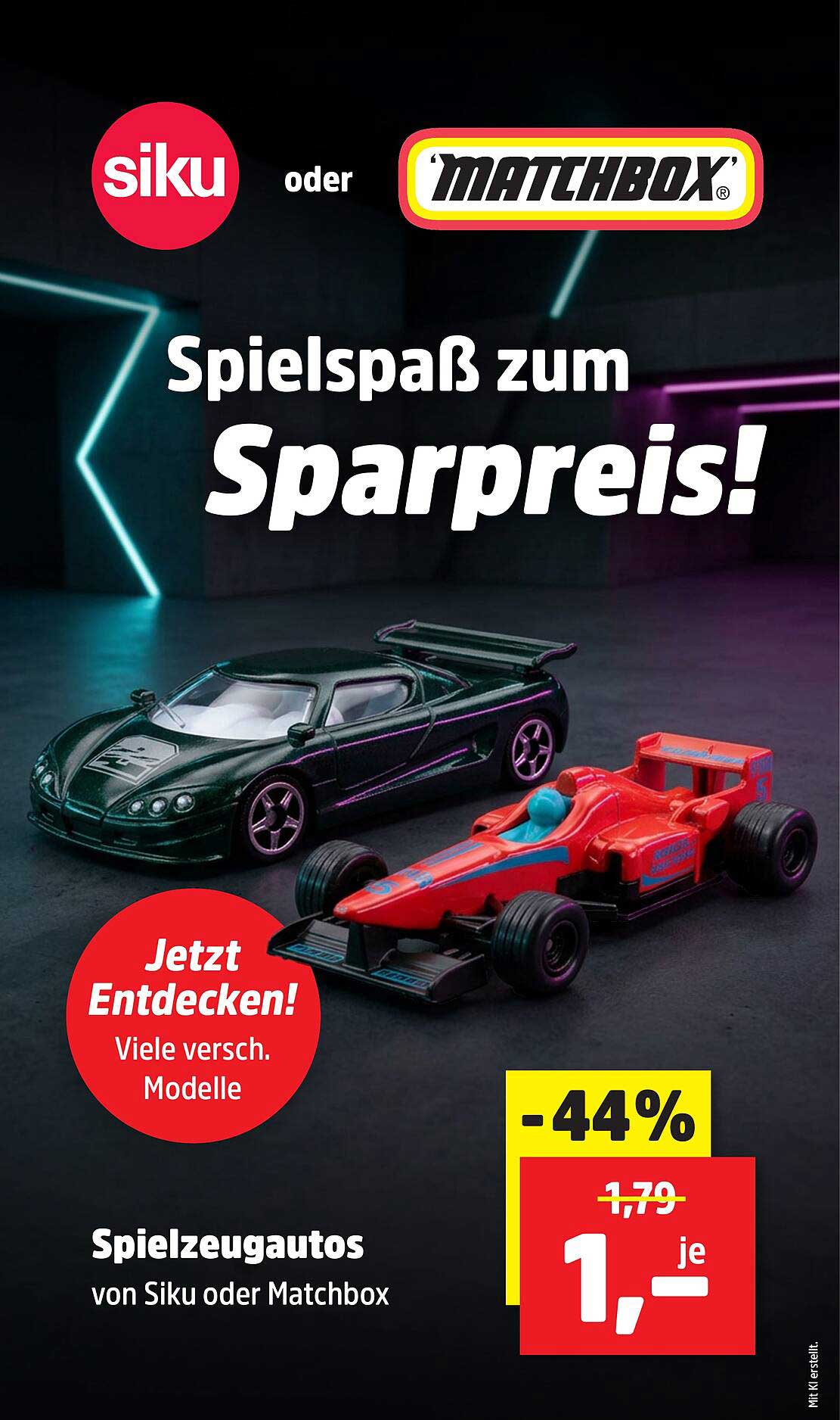 Spielzeugautos von Siku oder Matchbox
