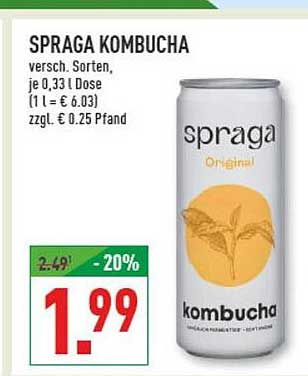 SPRAGA KOMBUCHA