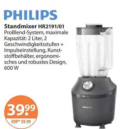 Standmixer HR2191/01