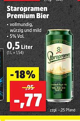 Staropramen Premium Bier