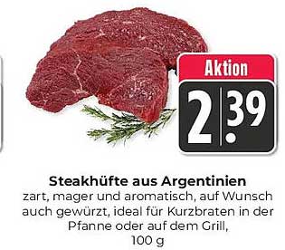 Steakhüfte aus Argentinien