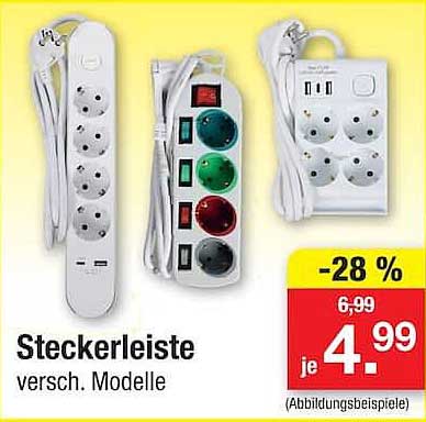 Steckerleiste versch. Modelle