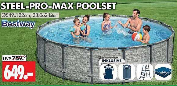STEEL-PRO-MAX POOLSET