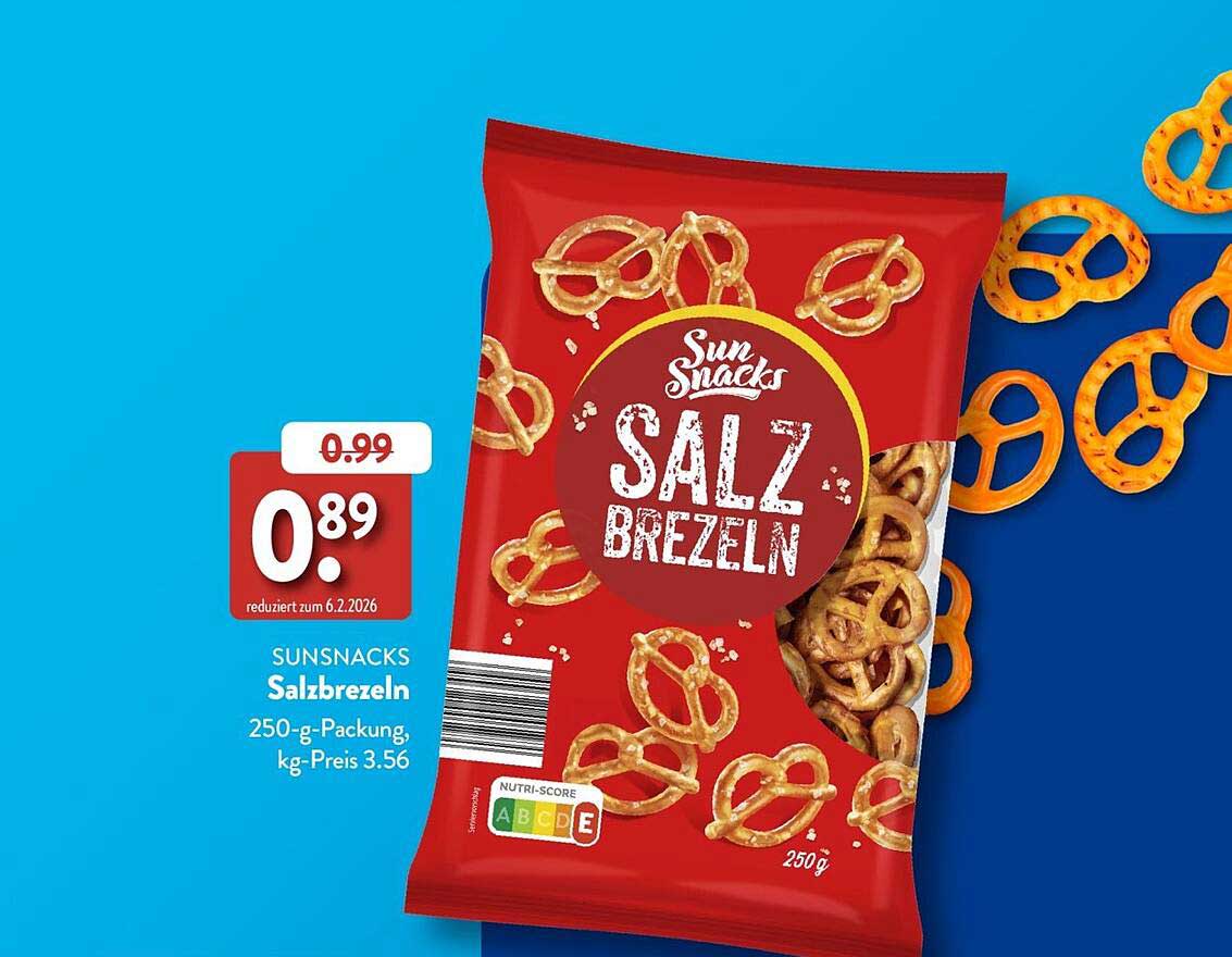 SUNSNACKS Salzbrezeln