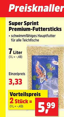 Super Sprint Premium-Futtersticks