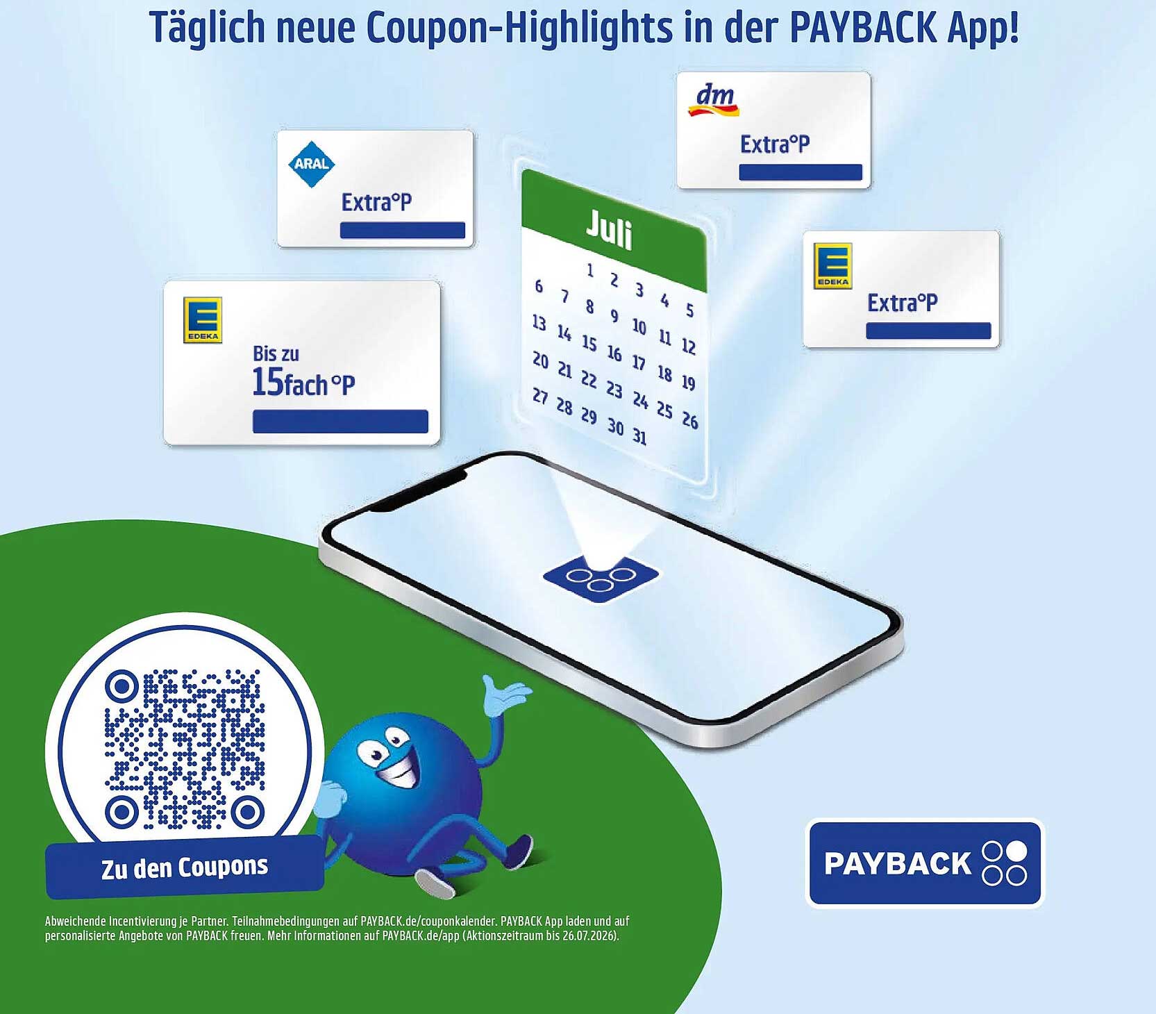 Täglich neue Coupon-Highlights in der PAYBACK App!