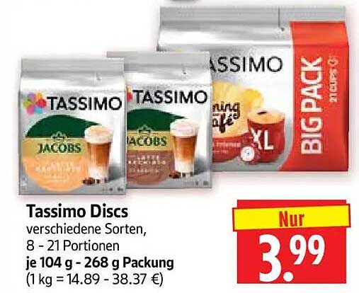 Tassimo Discs
