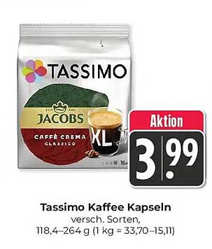 Tassimo Kaffee Kapseln