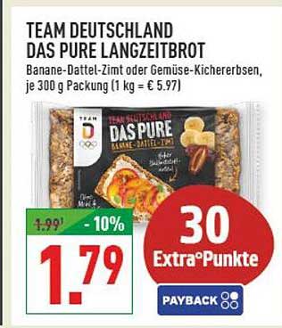 TEAM DEUTSCHLAND DAS PURE LANGZEITBROT