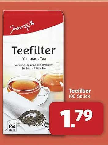Teefilter für losen Tee