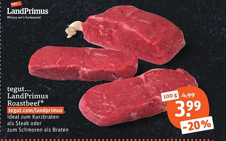 tegut... LandPrimus Roastbeef