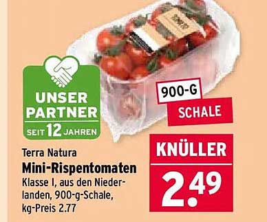 Terra Natura Mini-Rispentomaten
