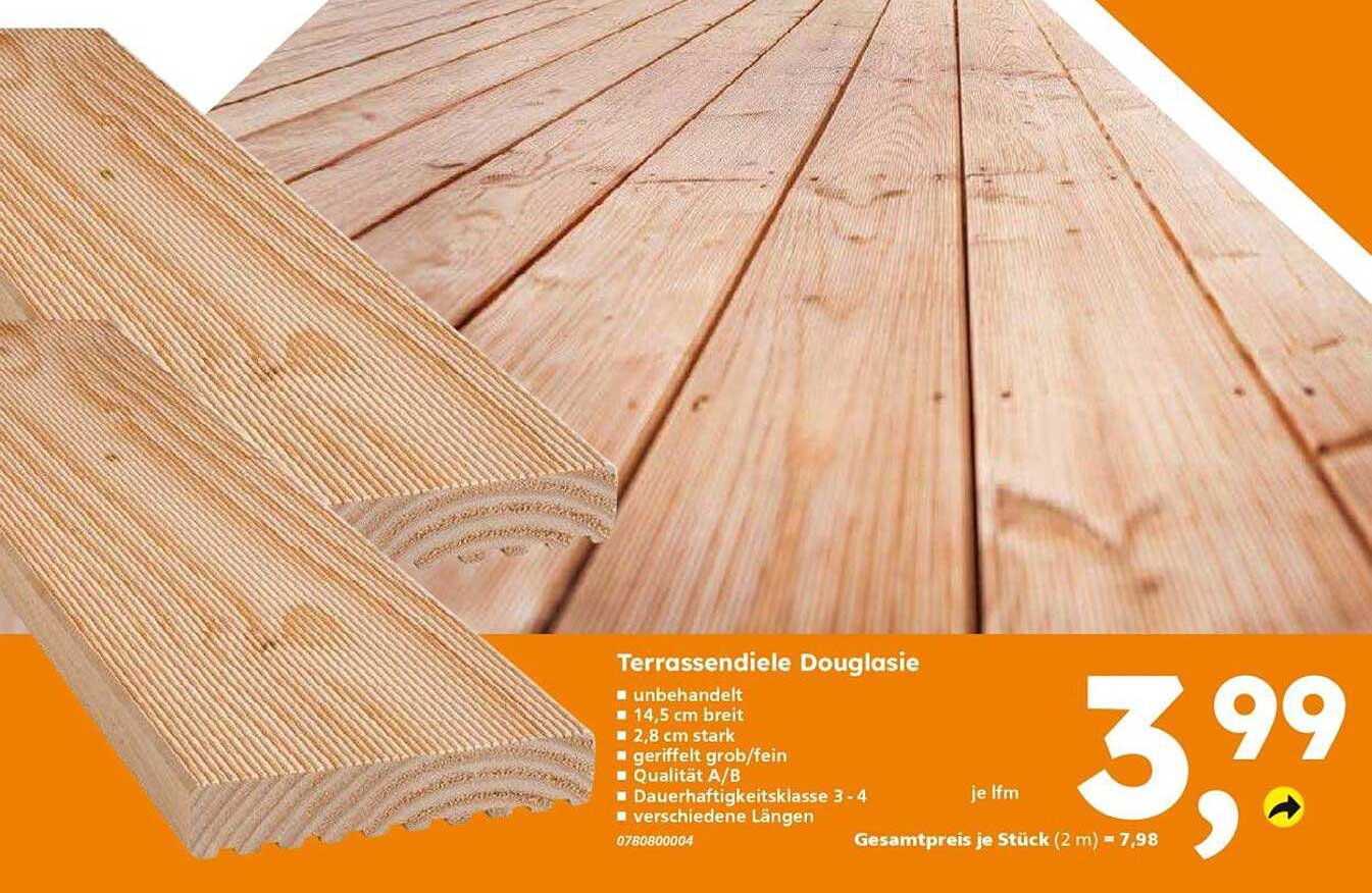 Terrassendiele Douglasie