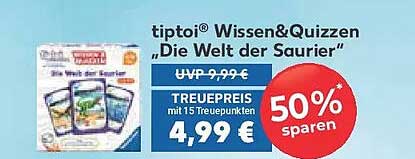tiptoi® Wissen & Quizzen „Die Welt der Saurier“