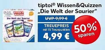 tiptoi® Wissen&Quizzzen „Die Welt der Saurier“