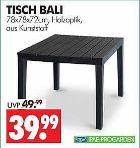 TISCH BALI
