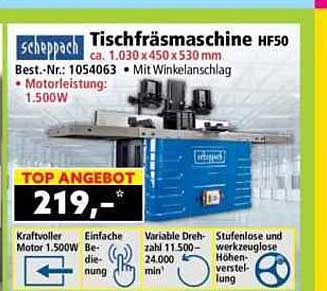 Tischfräsmaschine HF50