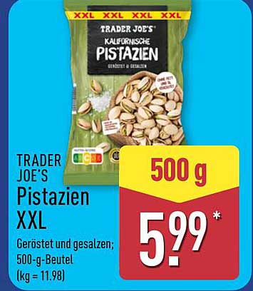 TRADER JOE'S Pistazien XXL
