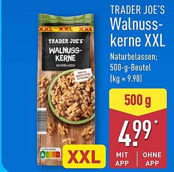TRADER JOE'S Walnusskerne XXL