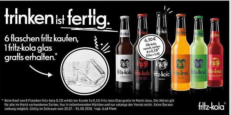trinken ist fertig.
