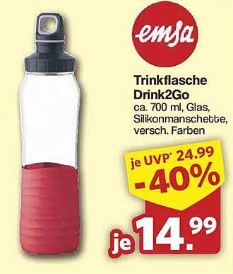 Trinkflasche Drink2Go