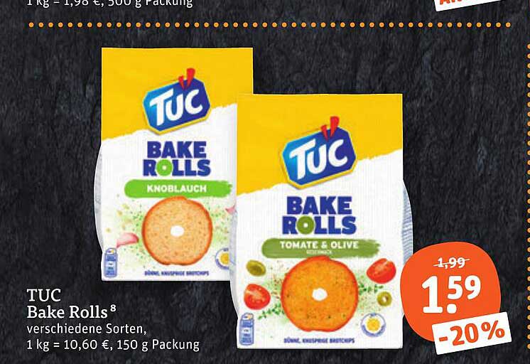 TUC Bake Rolls