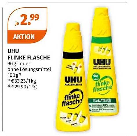 UHU FLINKE FLASCHE