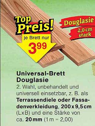Universal-Brett Douglasie