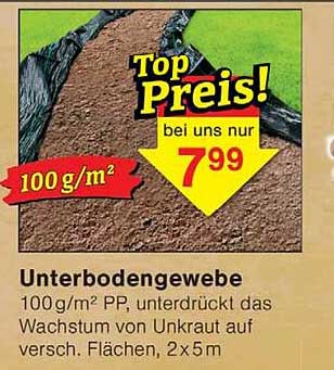 Unterbodengewebe